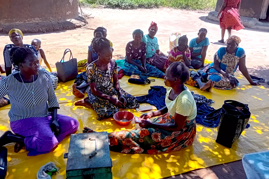Women engaged in income savings